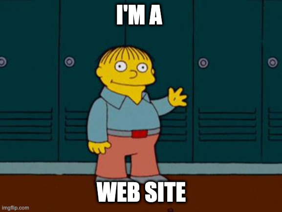 I’m a web site